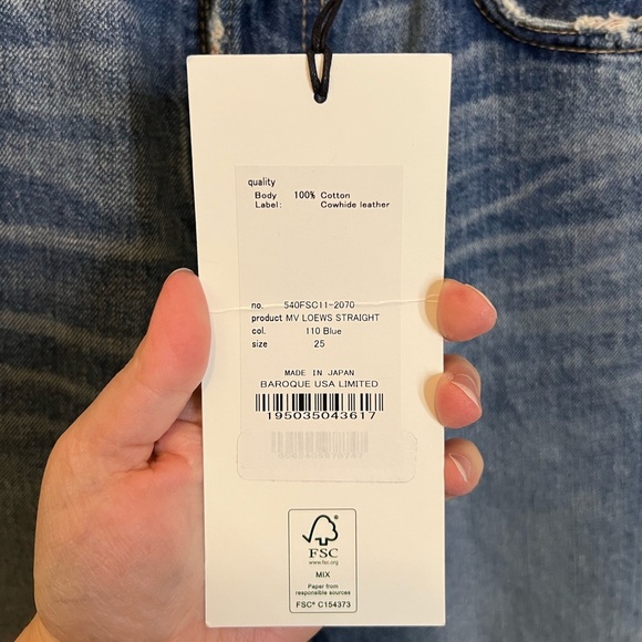 NWT Moussy Vintage Loews Straight Jean - Picture 2 of 6
